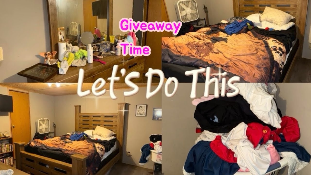DEEP MOTIVATIONAL CLEANING My Bedroom 🧹✨ | Reset Your Space, Reset Your Mind + FALL GIVEAWAY! 🍁