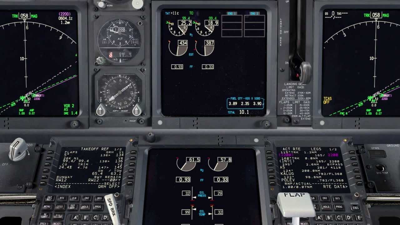 Ground Air and Cross-bleed Start - Boeing 737NG
