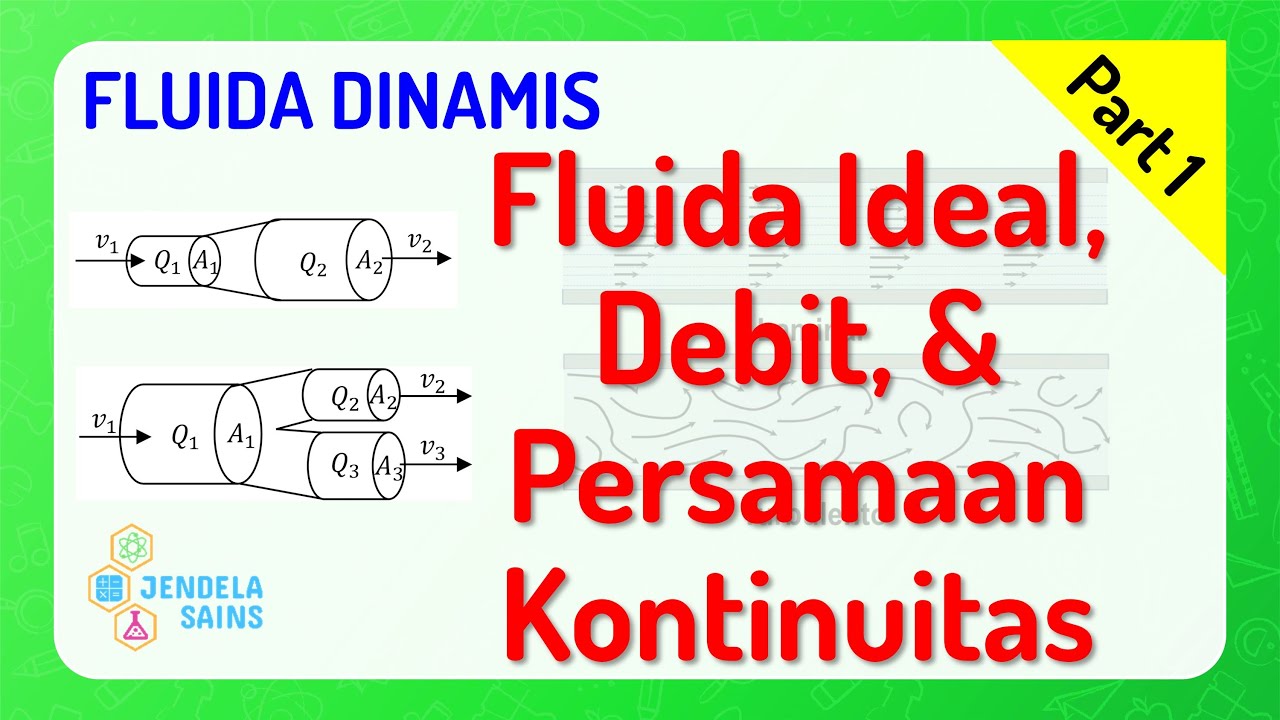 Fluida Dinamis • Part 1: Fluida Ideal, Debit dan Persamaan Kontinuitas