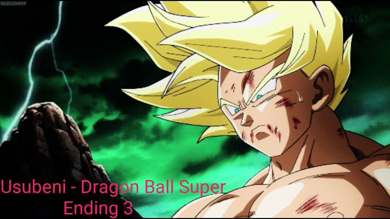 [Audio] Usubeni - Dragon Ball Super Ending 3 [Full Ending Jap]