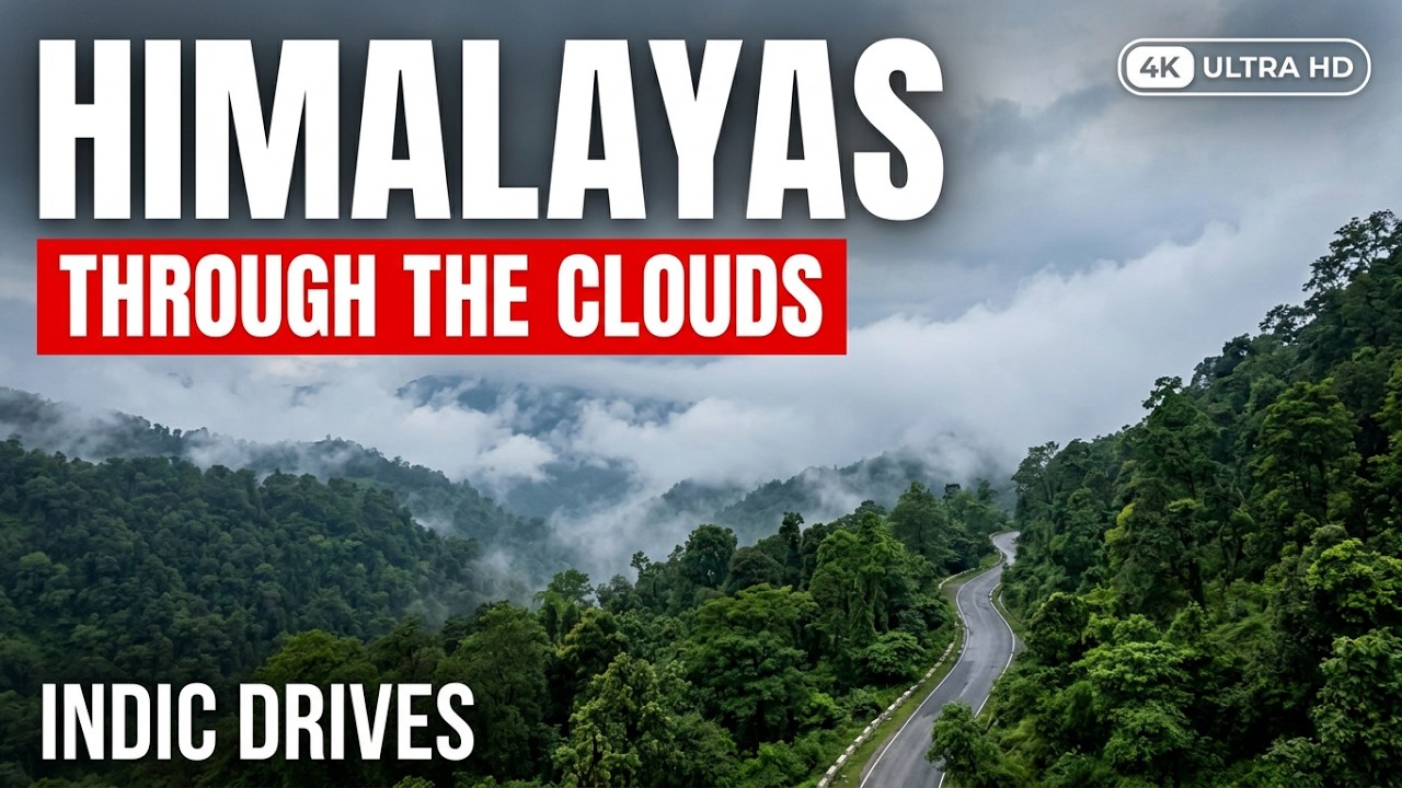 This Mountain Road Cuts Through the Clouds &mdash; Kalimpong to Siliguri via Teesta | 4K Scenic Drive 🇮🇳