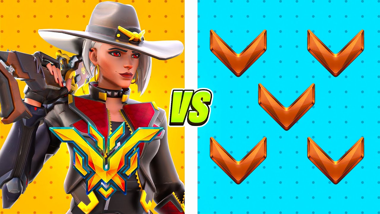 آش توب ضد خمسه لاعبين برونز (تركي)🥉 TOP500  Ashe Vs 5 Bronze Players 🔥