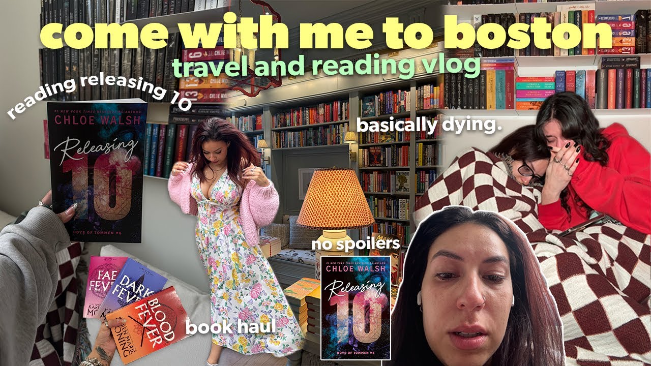 read Releasing 10 + spend a week in Boston with me! (a chaotic mess) 🏙️🥲✈️