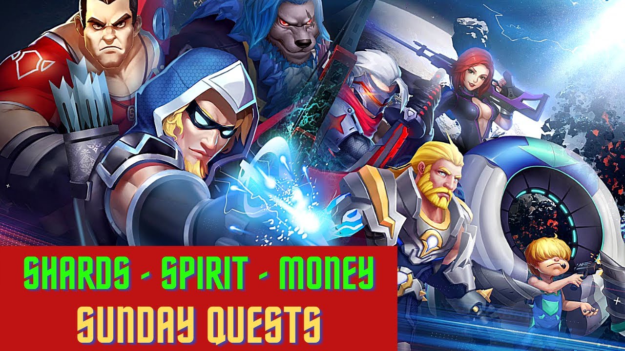 D Men The Defenders, Trials, Shard, Spirit and Money Quest