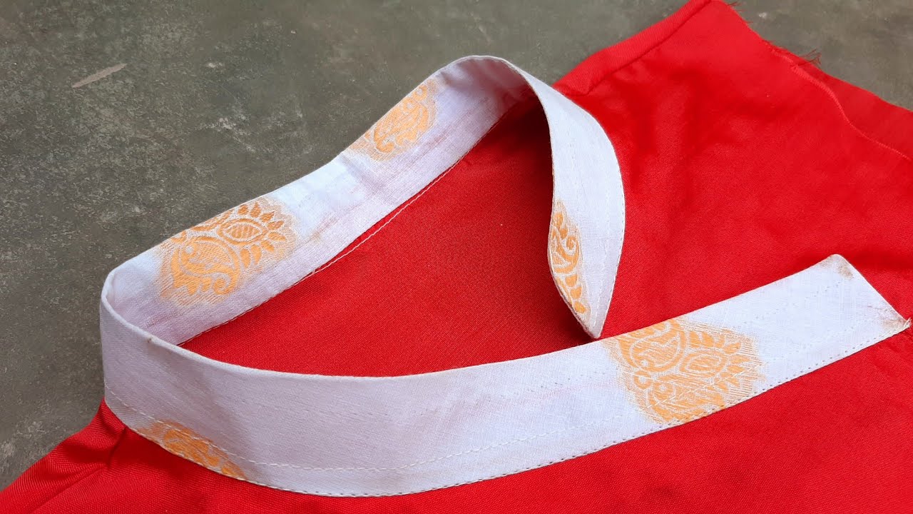 New Chinese Collar Neck Design/Collar Neck/