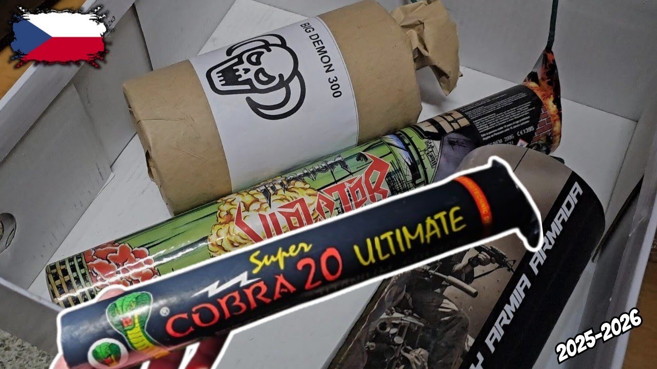 Buy HEAVY Fireworks in the Czech Republic 2025 - thick BEUKERS