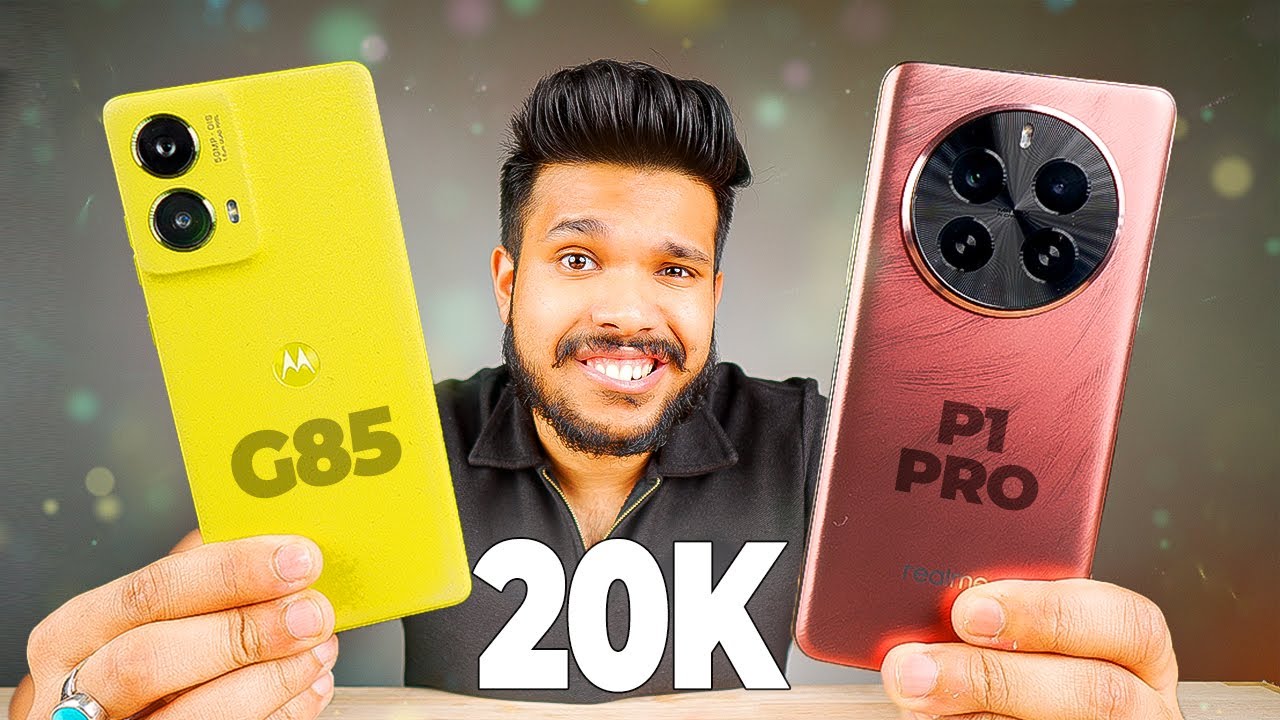 Best Smartphone Fight Under 20K - moto g85 vs Realme p1 pro