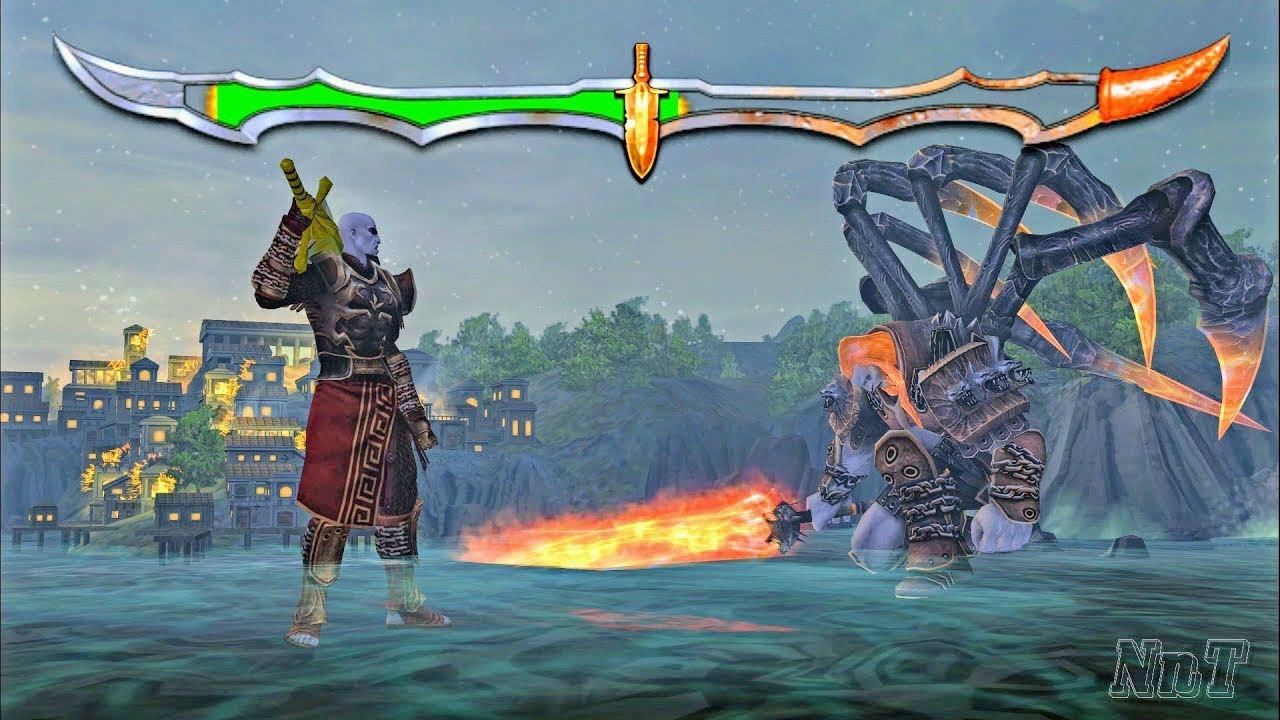 GOD OF WAR 1: God Armor Retexture Edition | Longplay Full Game