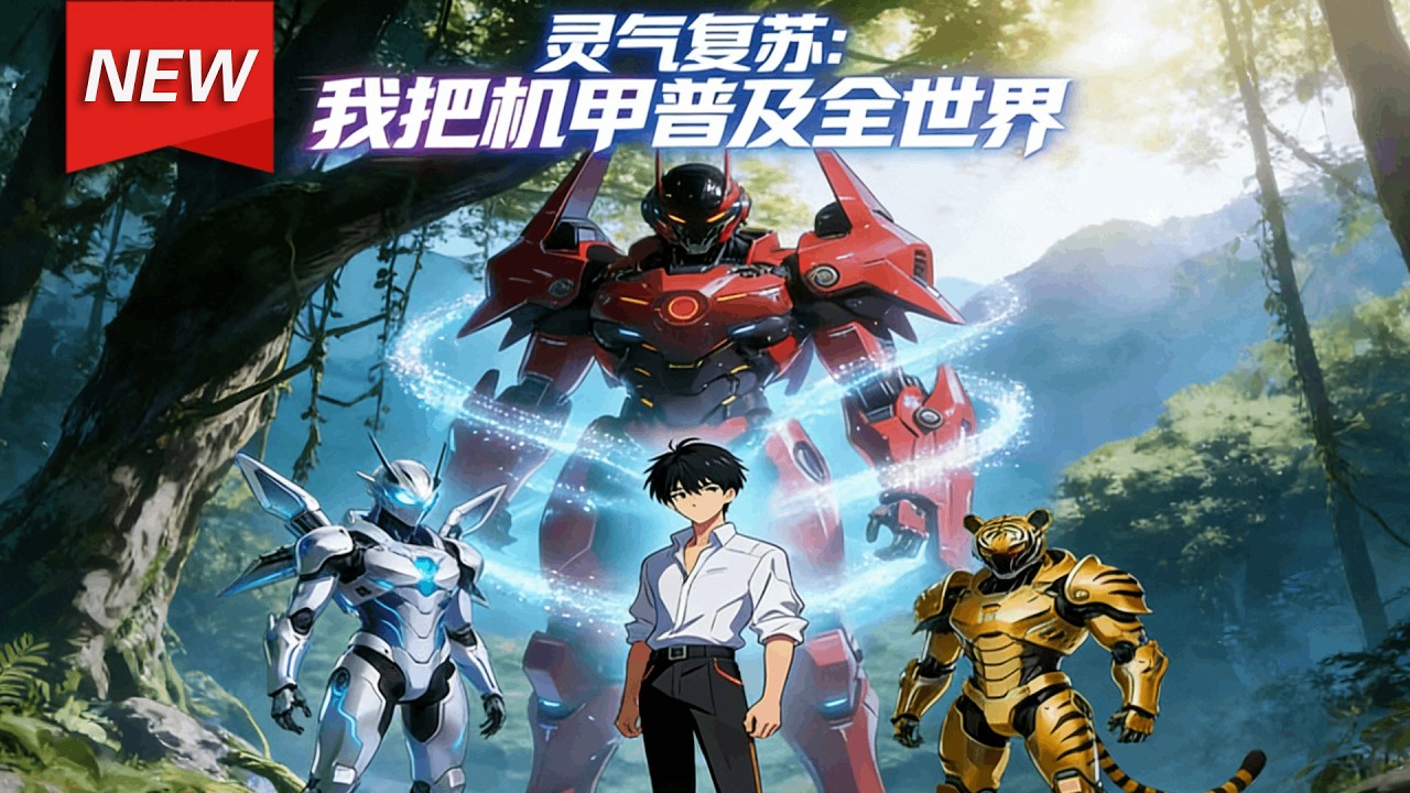 MULTISUB📢新番上线《灵气复苏：我把机甲普及全世界》第1~50集丨灵气复苏的高武时代，陆源携机甲系统崛起，一路斩敌立威，从战王进阶双星尘境，开启属于他的武道与星空传奇。#漫剧 #破晓动漫社