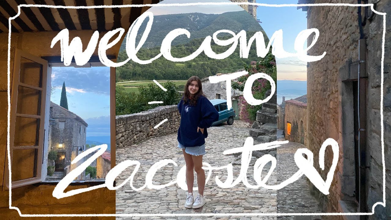 🇫🇷 going to college in a medieval village | scad lacoste week 1
