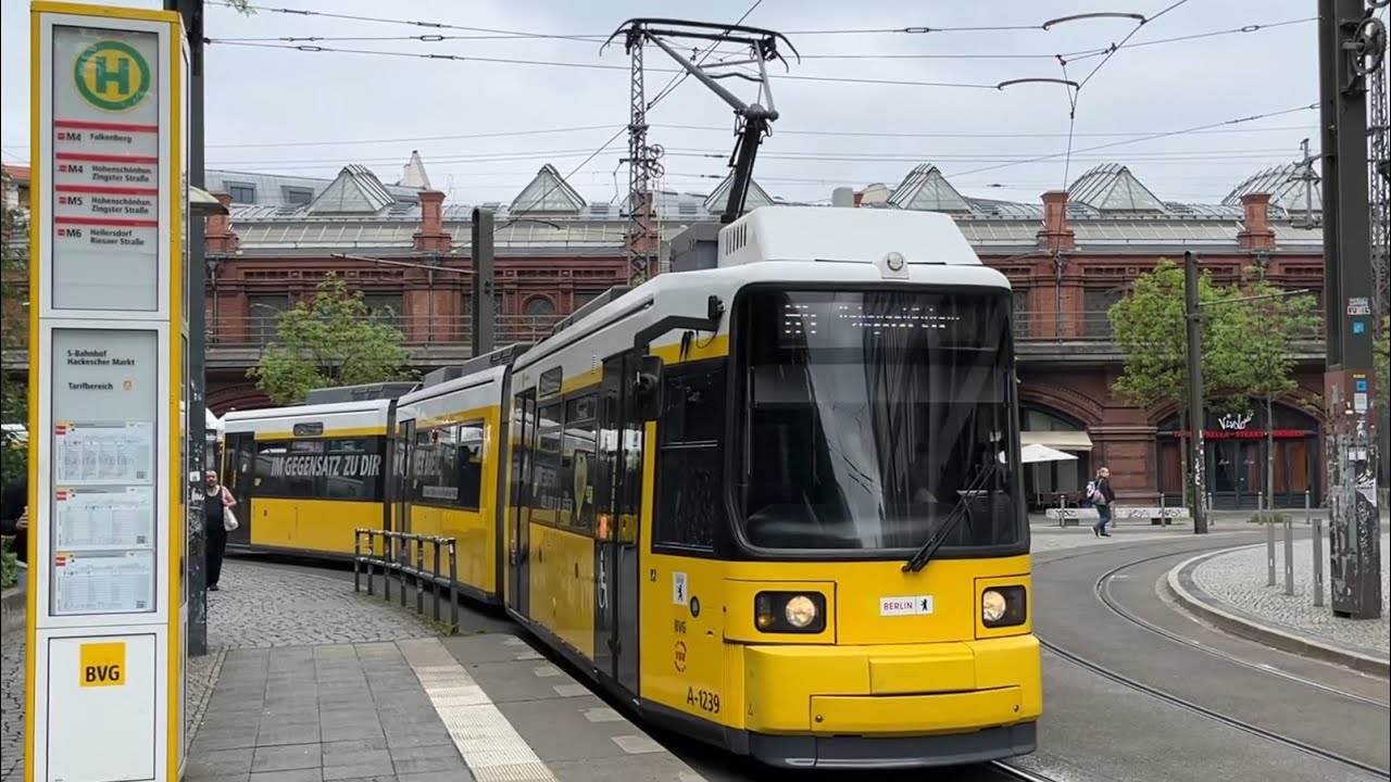 Mitfahrt im GTO auf der M4 (Greifswalder Str./Ostseestr. - Zingster Str./Ribnitzer Str.) | BVG