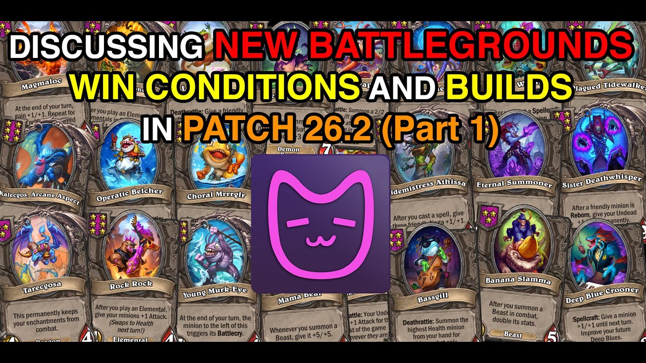 Discussing Win Conditions for Beast, Murloc, Naga, Elemental, Undead, Dragon (Patch 26.2)