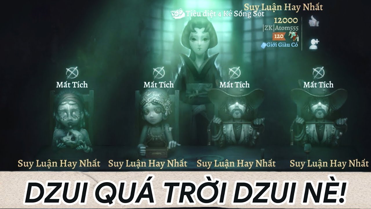 Lần Đầu Rơi Vào Trận Tự Sát Nhây | Identity V | Hoan 801