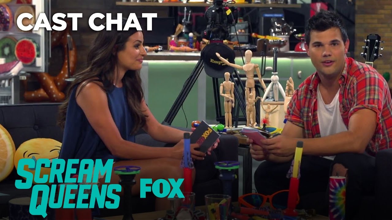 Lea Michele & Taylor Lautner Talk About Twilight In The Fox Lounge | Season 2 | SCREAM QUEENS