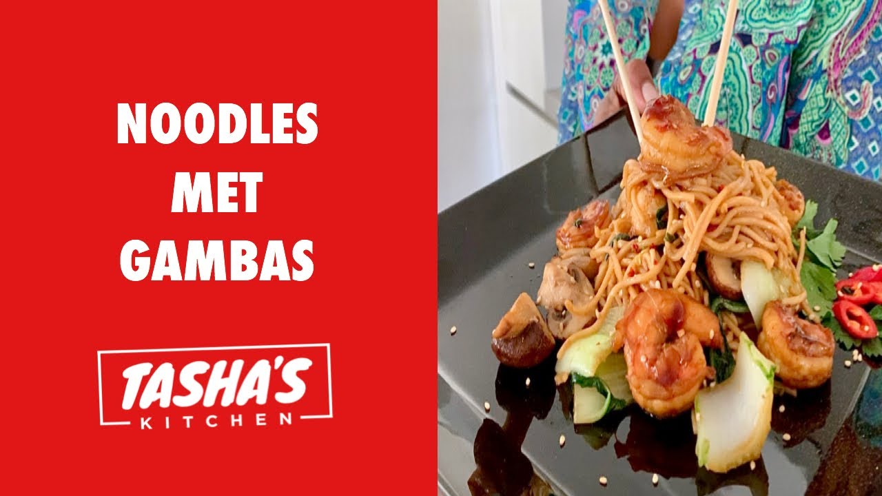 Tasha's Kitchen: Noodles met Gamba's