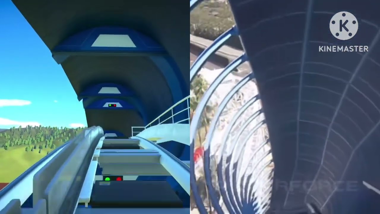 California Screamin Recreation/POV Comparison/Planet Coaster