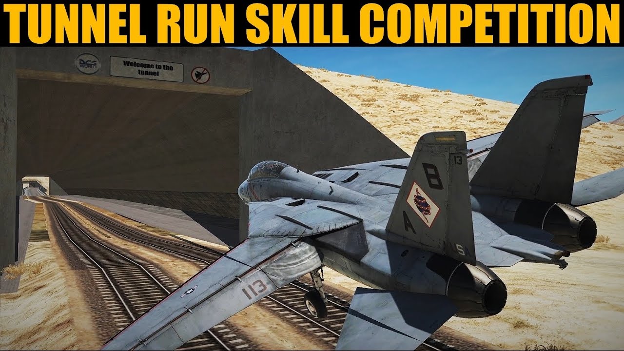 Tunnel Run Skill Competition - Nov 2019 | DCS WORLD