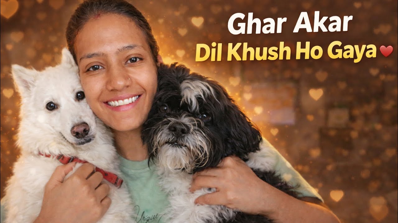 Aaj Ghar Aake Sabse Zyada Khushi Mili 🐶❤️ | Pet Love Vlog