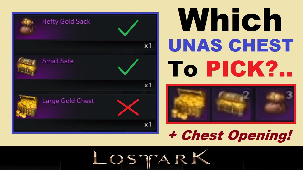 Which ~UNAS CHEST~ to *OPEN?* in Lost Ark.. (+6 Una's Chests Opening for ~1000 Tokens in Lost Ark)