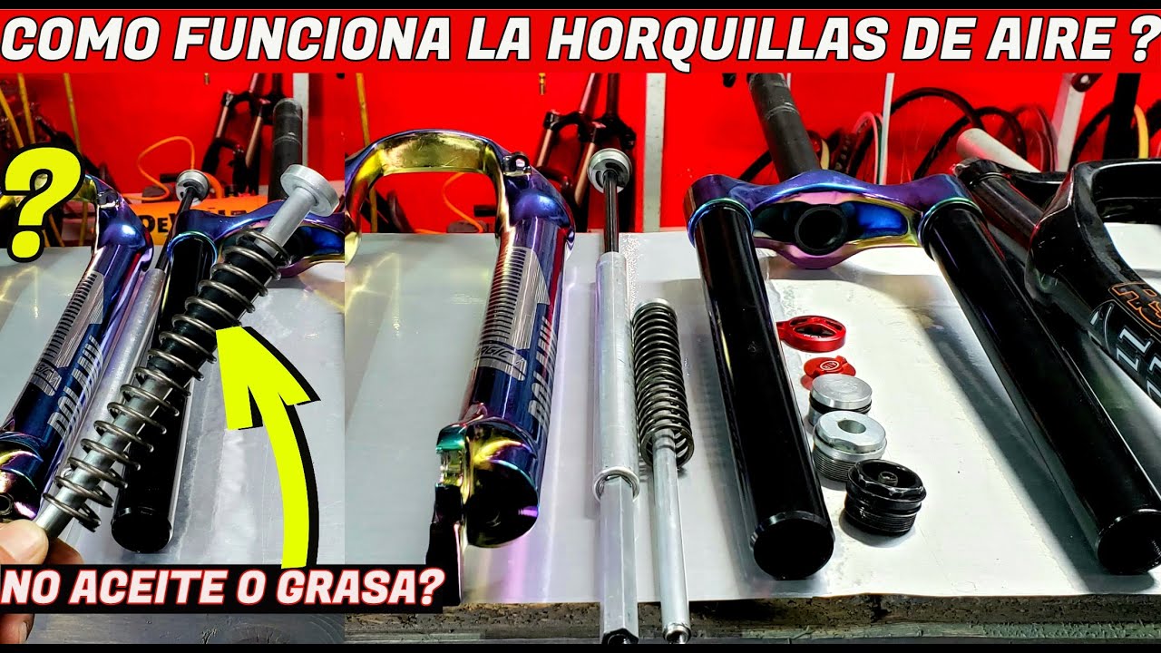 COMO FUNCIONAN LAS HORQUILLAS DE AIRE?CARACTERISTICAS Y CALIDAD/BOLANY,SR SUNTOUR EPIXON Y RST ERIAL