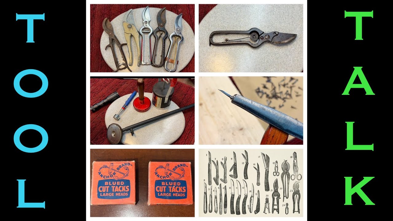 Beautiful Antique Hand Pruner, Magnet Pickups and TACKS!