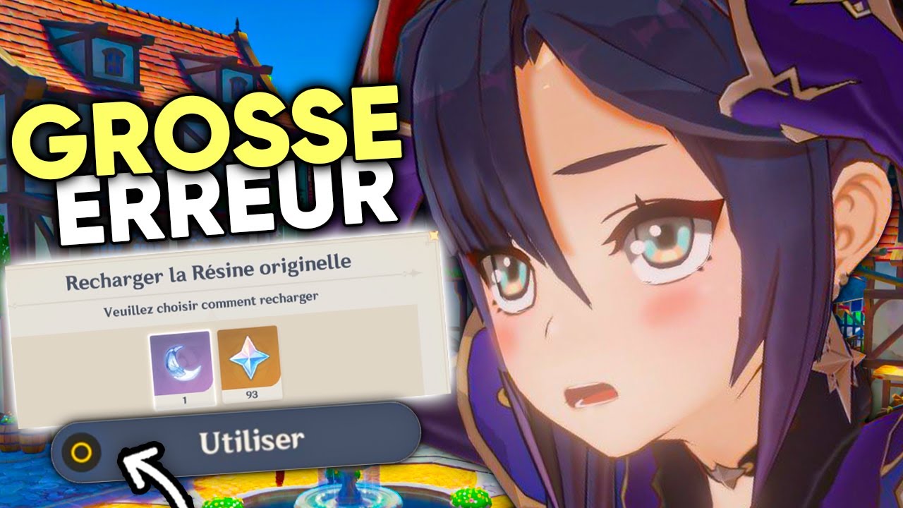 Ce joueur a fait la plus GROSSE ERREUR de Genshin Impact ! (à ne pas refaire)