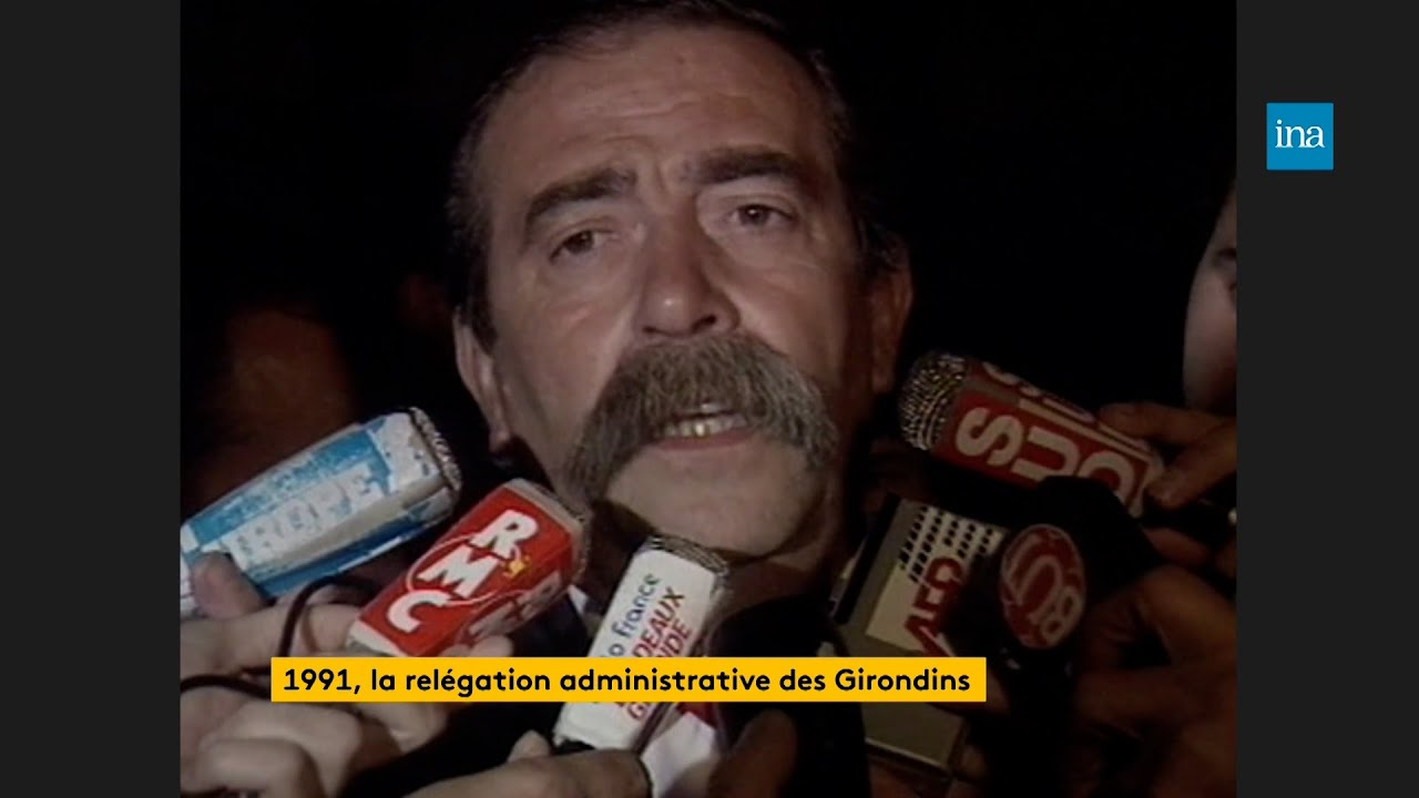 1991, la relégation administrative des Girondins | Franceinfo INA