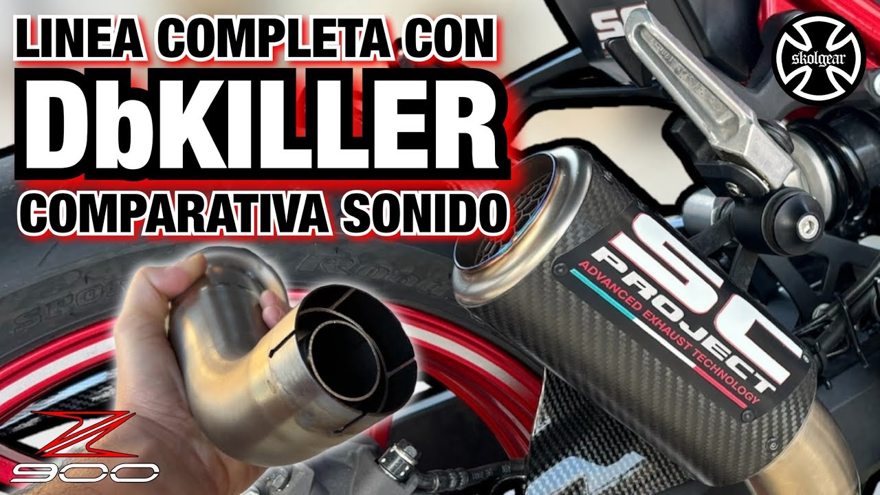 DbKiller en SC PROJECT CRT | Línea COMPLETA Z900 💥 Colectores | Comparativa SONIDO
