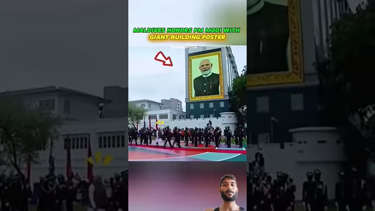 PM Modi Charisma in Maldives🔥#pmmodi #maldives #visit #mohamedmuizzu #modijalwa #youtubeshorts