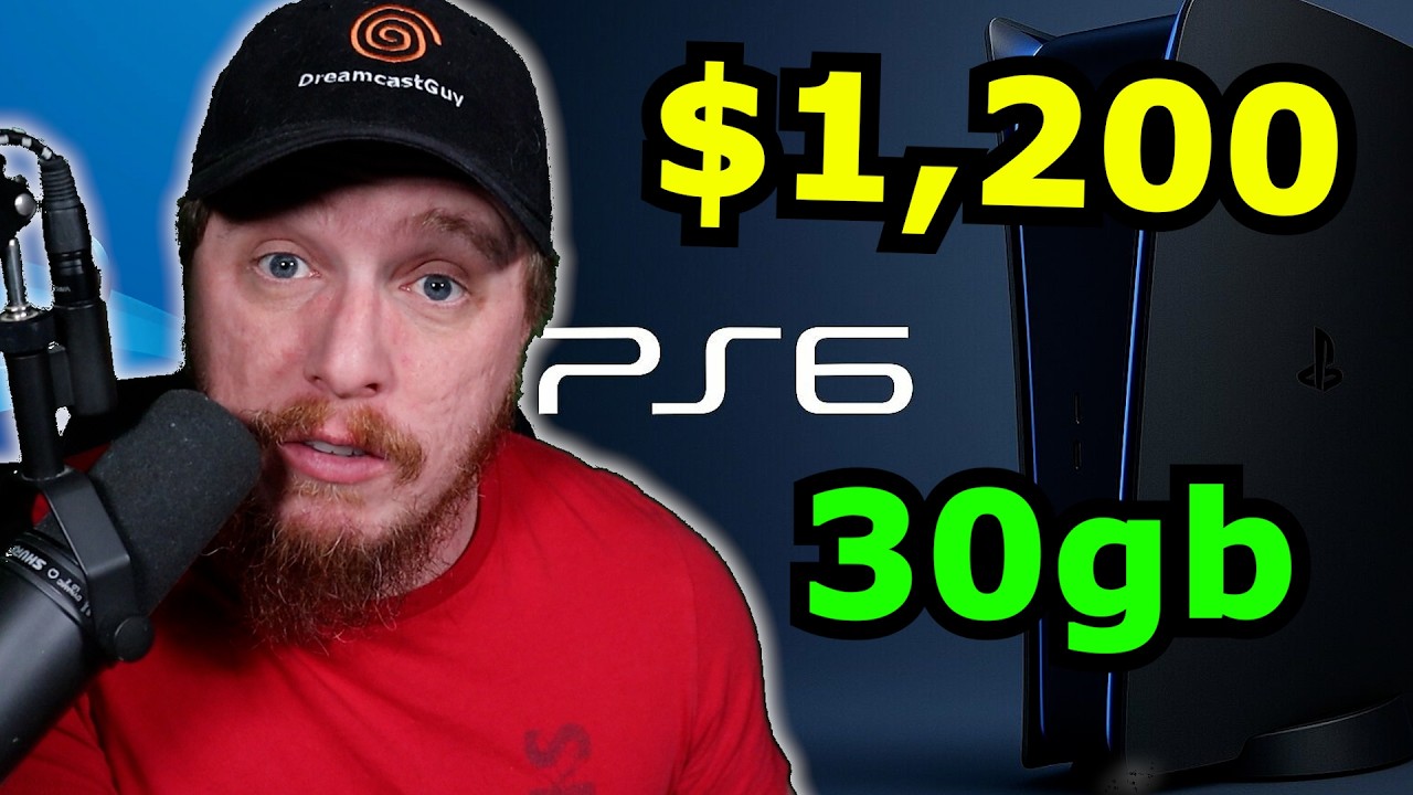NEW PS6 LEAK shows it may cost $1,200 at LAUNCH! 30g of RAM and PRICES GO UP!