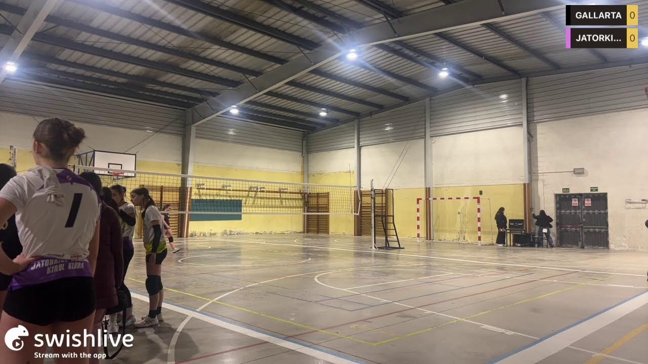 En vivo impulsado por la aplicación Swish Live
GALLARTA VS JATORKIDE