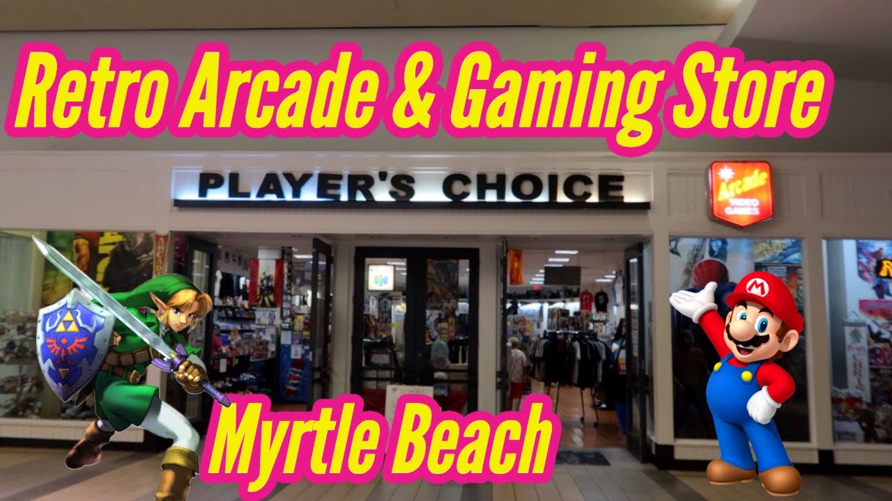 I found a awesome RETRO Video game store and arcade in this Dead Mall