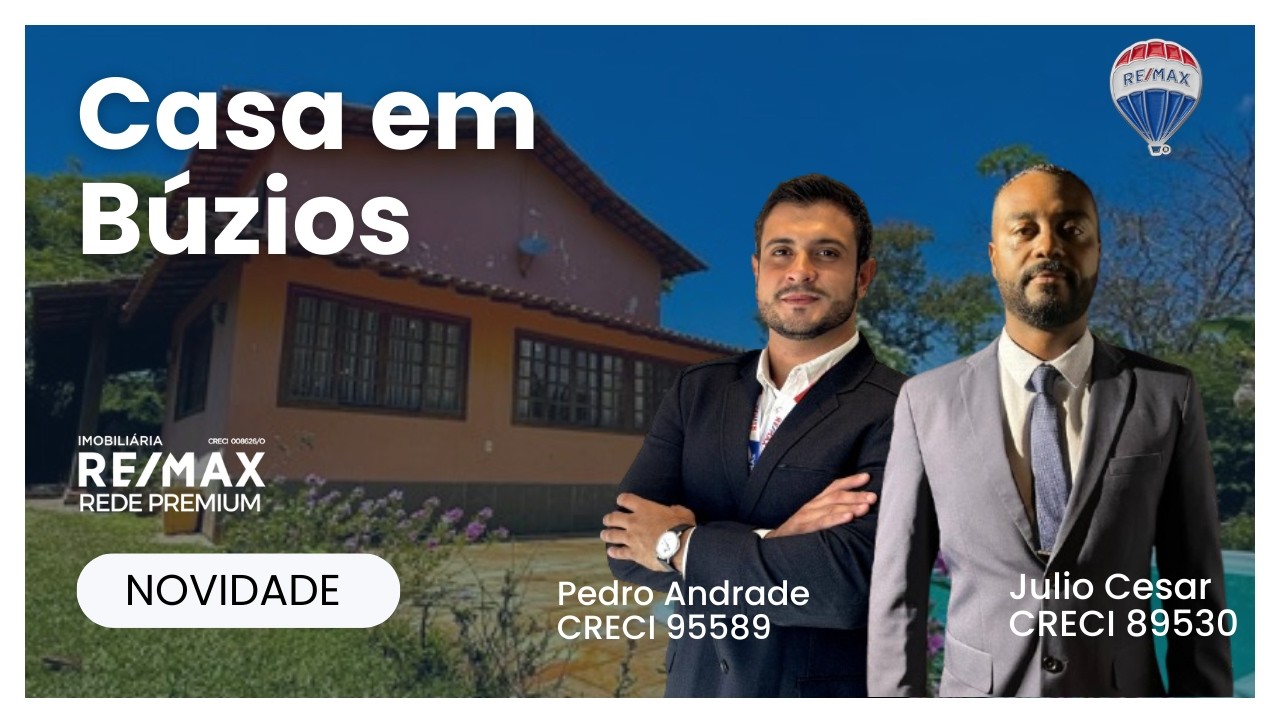 Casa Independente à Venda na Marina | 250 m da Praia | 5 Quartos | R$ 798.000