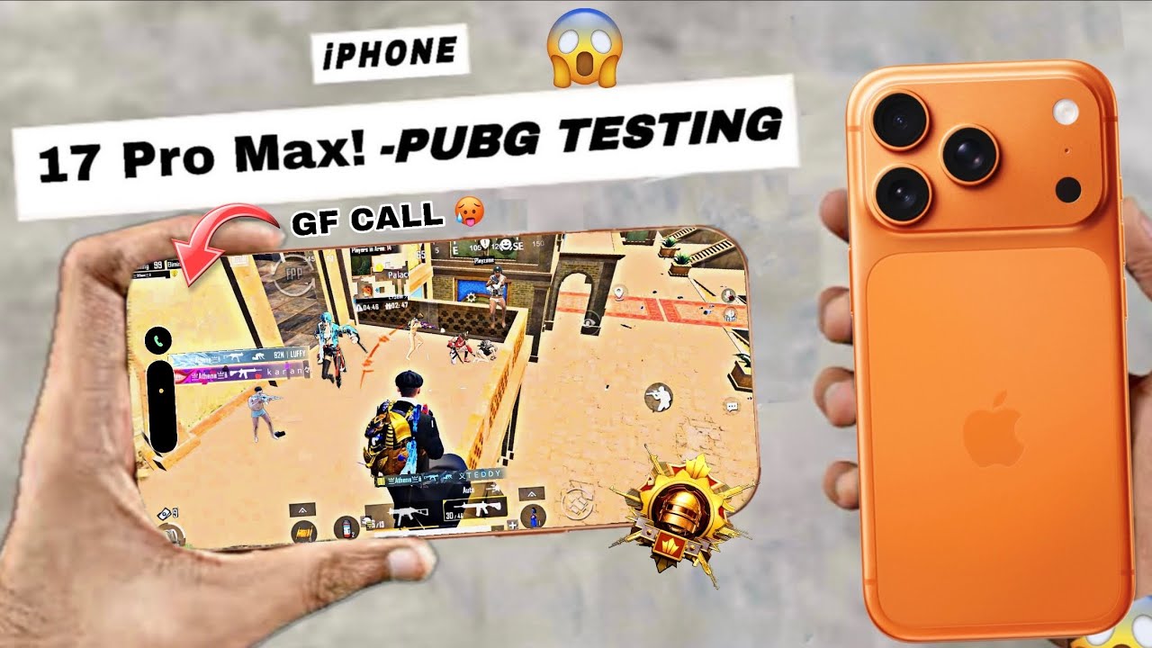 🤯iPhone 17 Pro Max PUBG TEST l iPhone 17 Pro Max pubg gameplay l  #pubg  #pubgmobile #iphone 