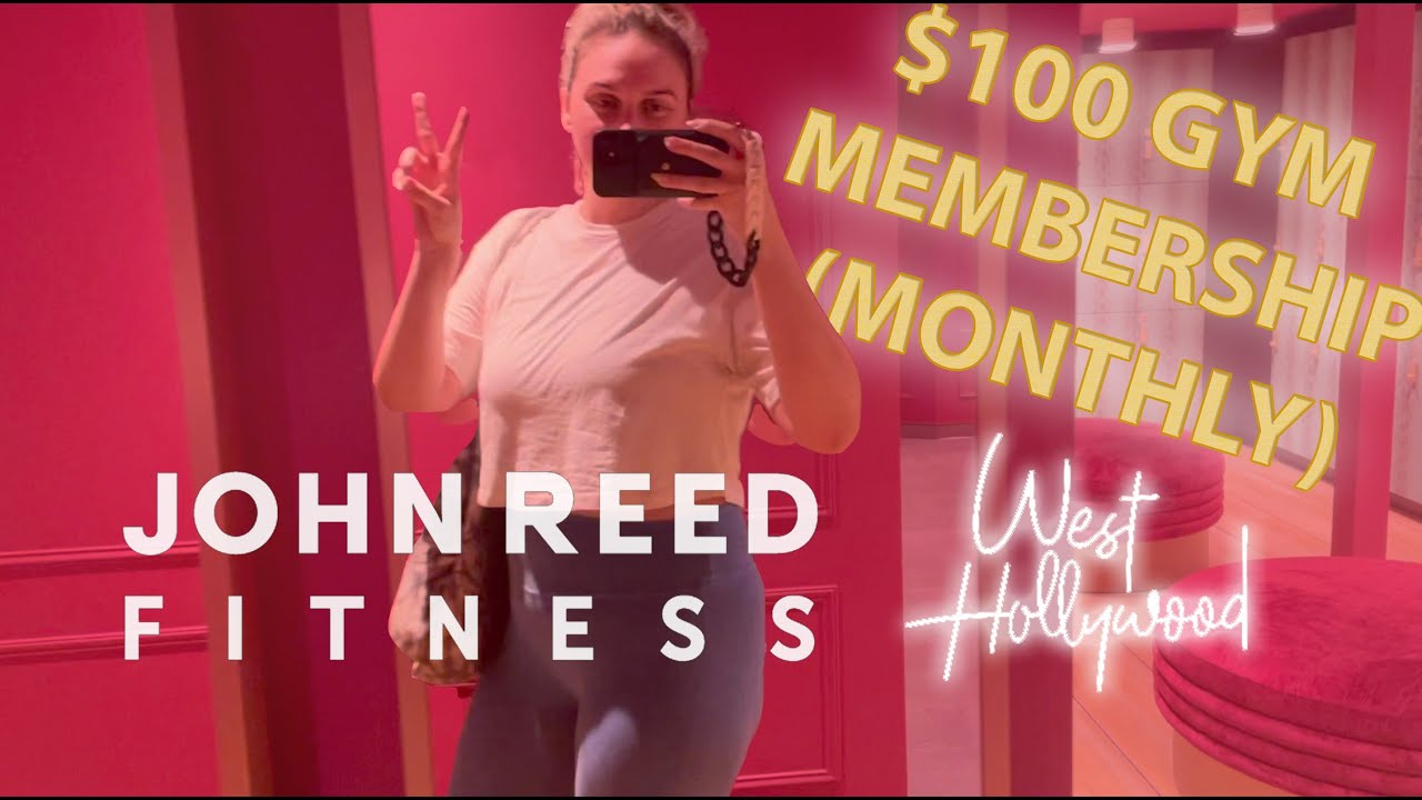 $100 PER MONTH GYM WORTH IT? *NEW* JOHN REED FITNESS WEST HOLLYWOOD TOUR