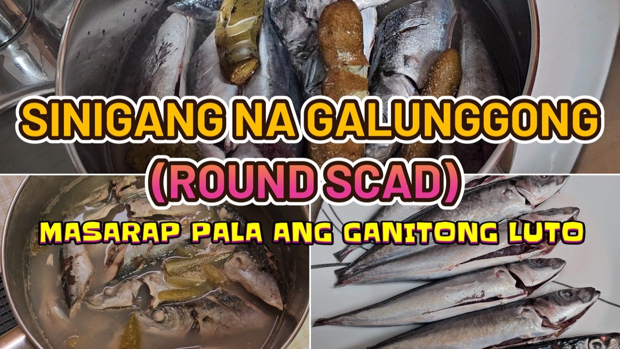 Vlog#462 Sinigang na Galunggong sa sampalok at kamias naman ang iniluto ni Mrs.