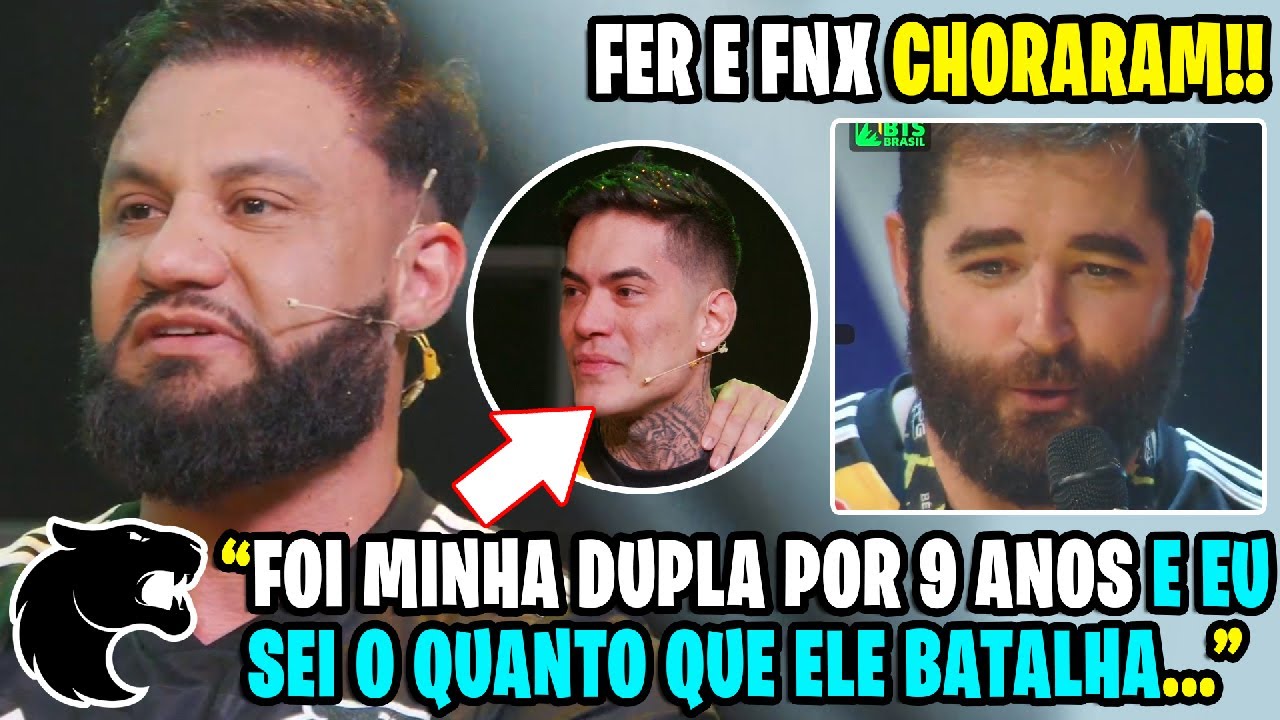 MUITO EMOCIONANTE!! 🔥 FER NÃO SEGURA AS LÁGRIMAS APÓS CONQUISTA DO FALLEN!!