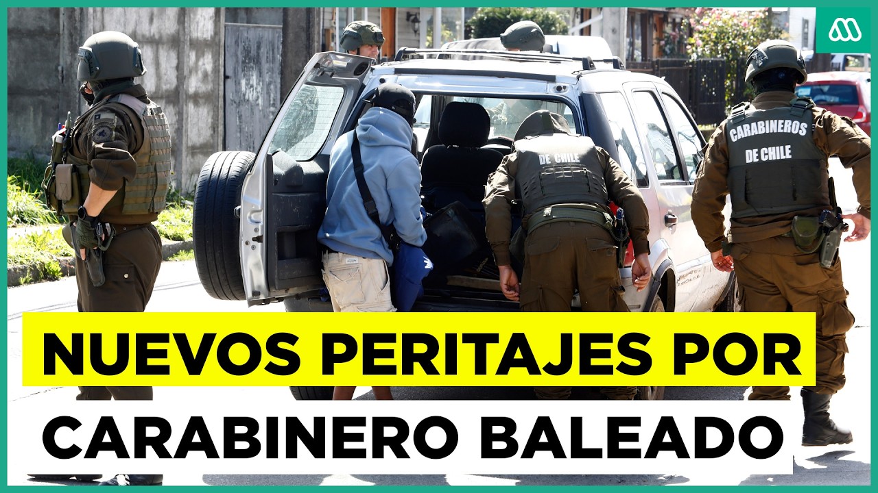 Peritajes por carabinero baleado: Sargento aún se encuentra en riesgo vital