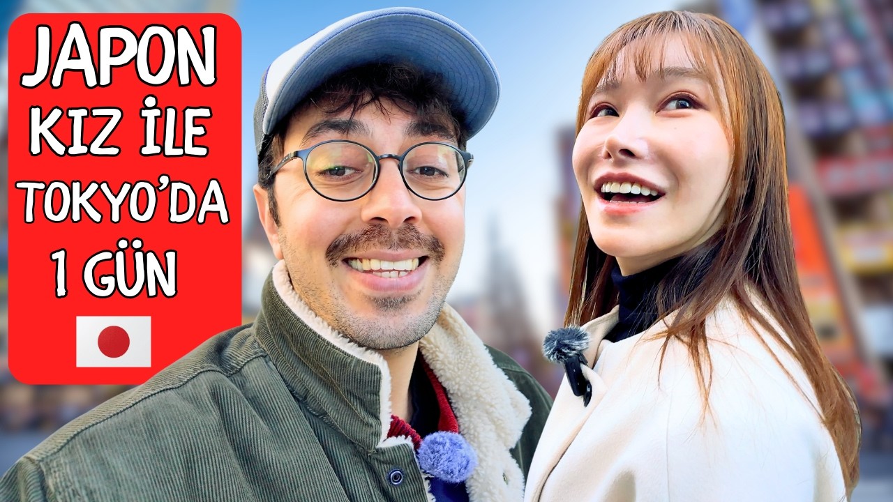 Japon Kız Arkadaşım İle Tokyo'da 1 GÜN Geçirdim