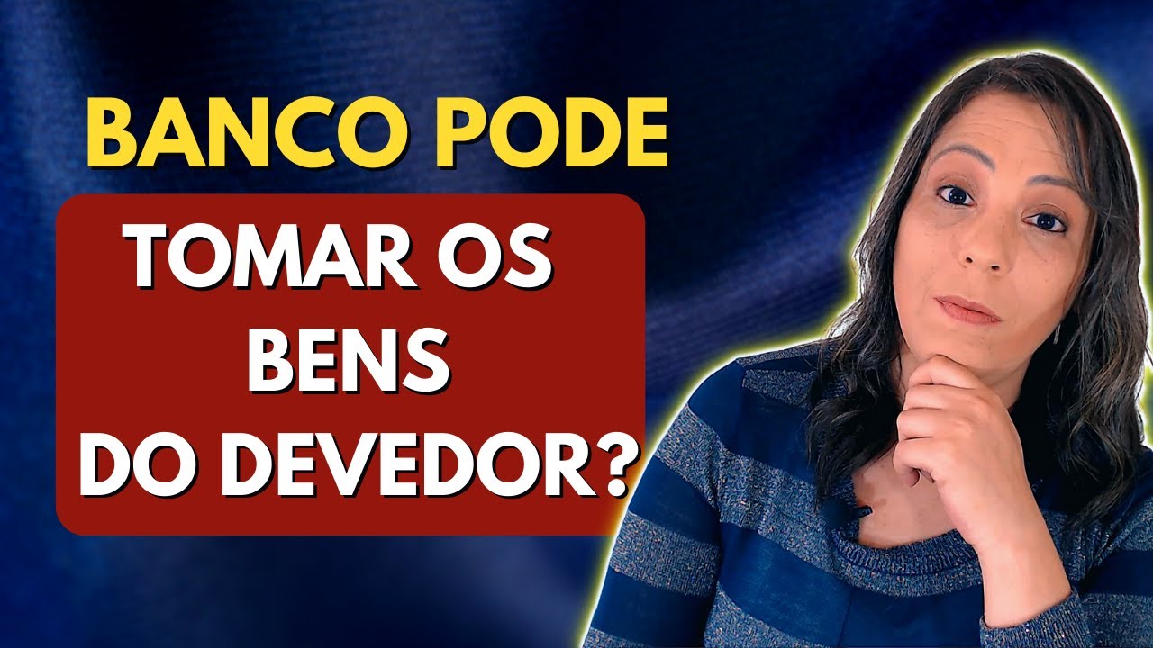 Estou devendo. O banco pode tomar ou penhorar meus bens? Posso perder meus bens por dívida?