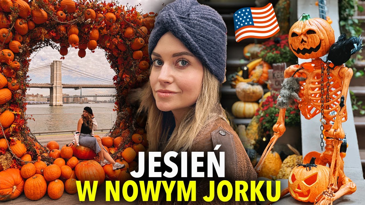 NOWY JORK VLOG: Halloween i jesienny klimat - najlepsze dekoracje! Co warto tu robić jesienią?