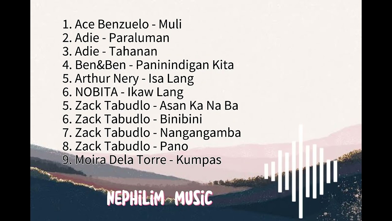 2023 Trending Tagalog Music Mix - Nonstop