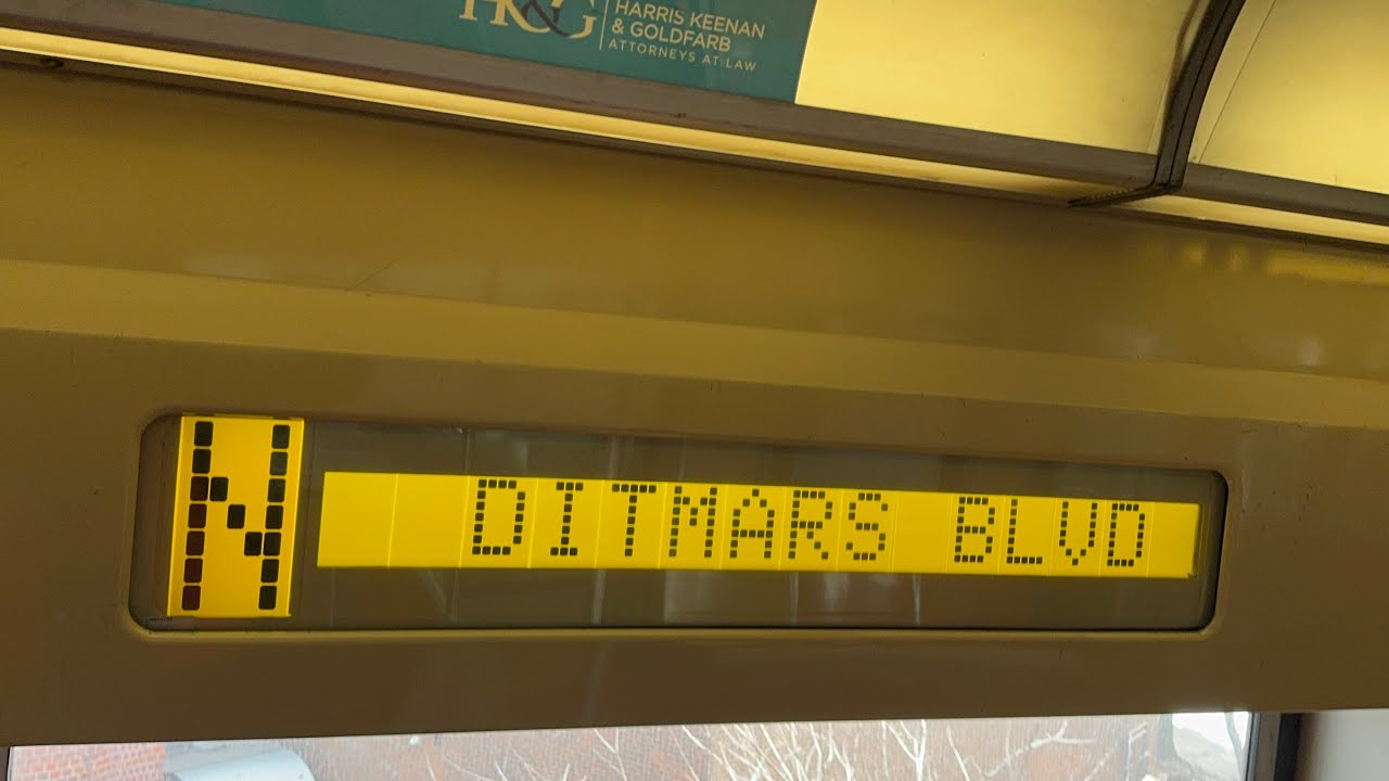 BMT Broadway Express: R46 (N) Train [Coney Island-Stillwell Av to Astoria-Ditmars Blvd #4]