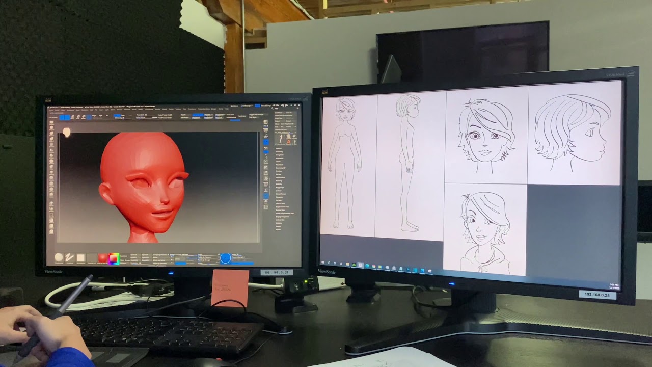 Framboise character creation Neweb Labs