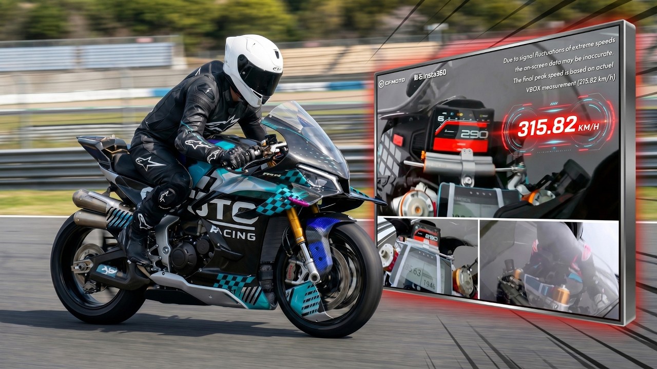 315 КМ/Ч! &mdash; Новый CFMoto V4 SR-RR 2027 года шокировал мир супербайков!!