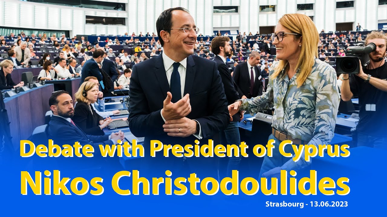 This is Europe Debate with the President of Cyprus Nikos Christodoulides - 13th June 2023