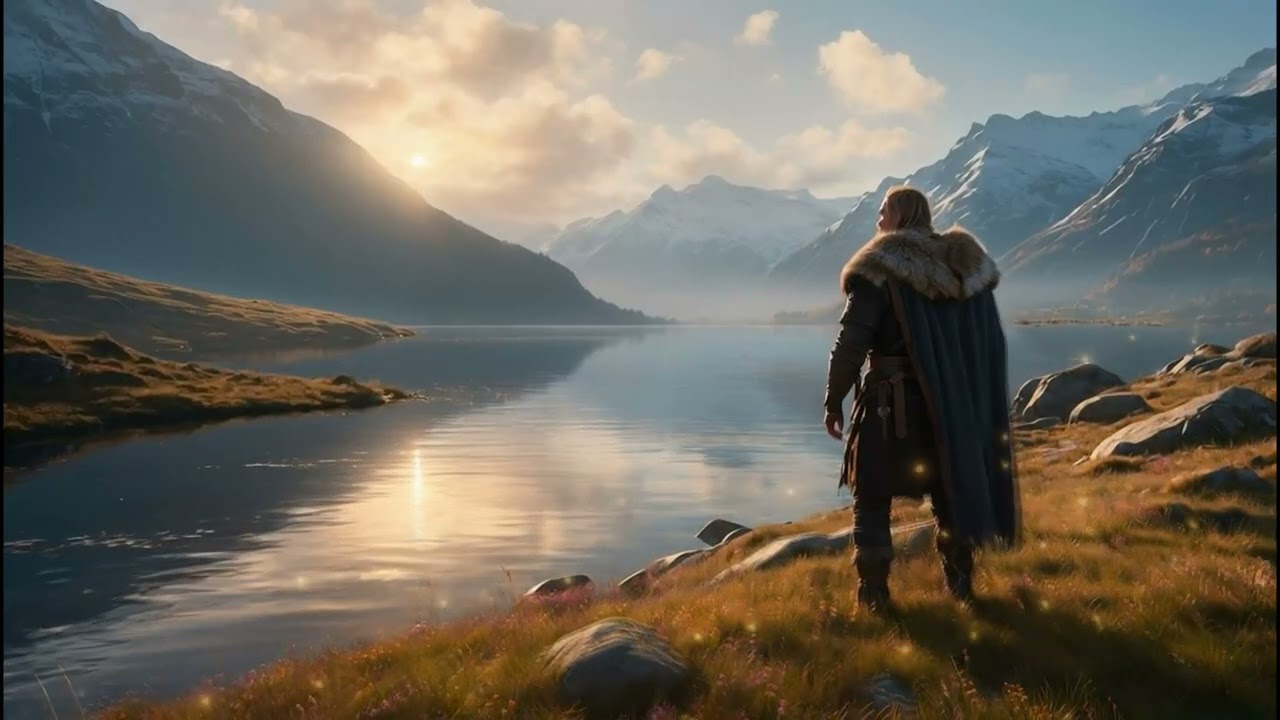 🌄 Nordic Sunrise Ambient | Peaceful Viking Atmosphere
