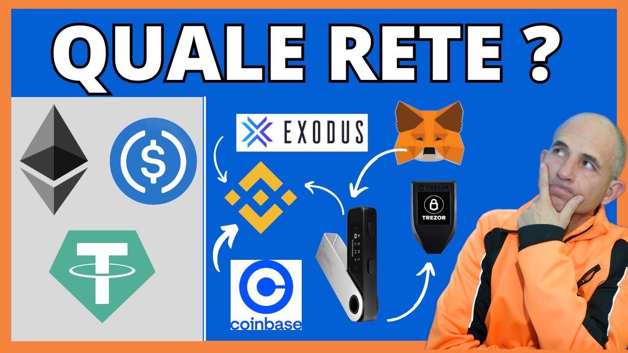 Che Rete usare  x trasferire criptovalute da exchange a wallet