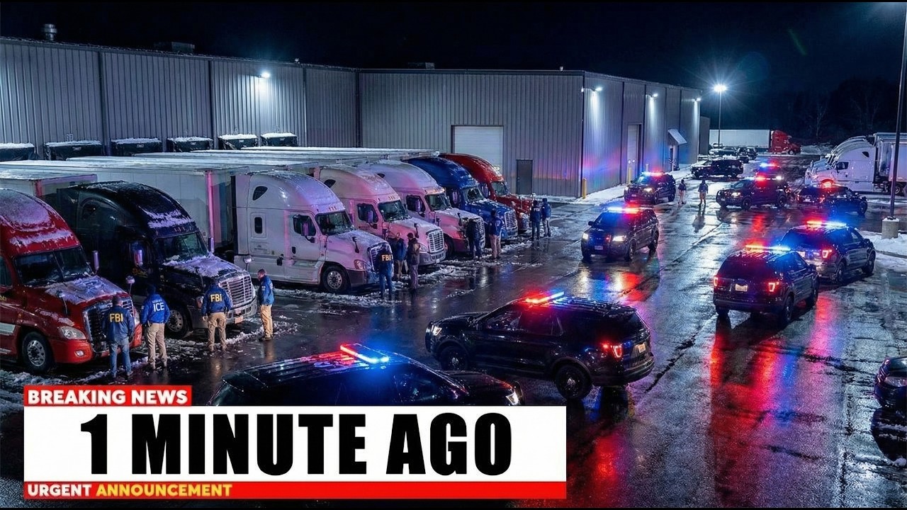 FBI RAID Shows Massive $1.9B Trucking Scandal — 89 Drivers Under Questioning