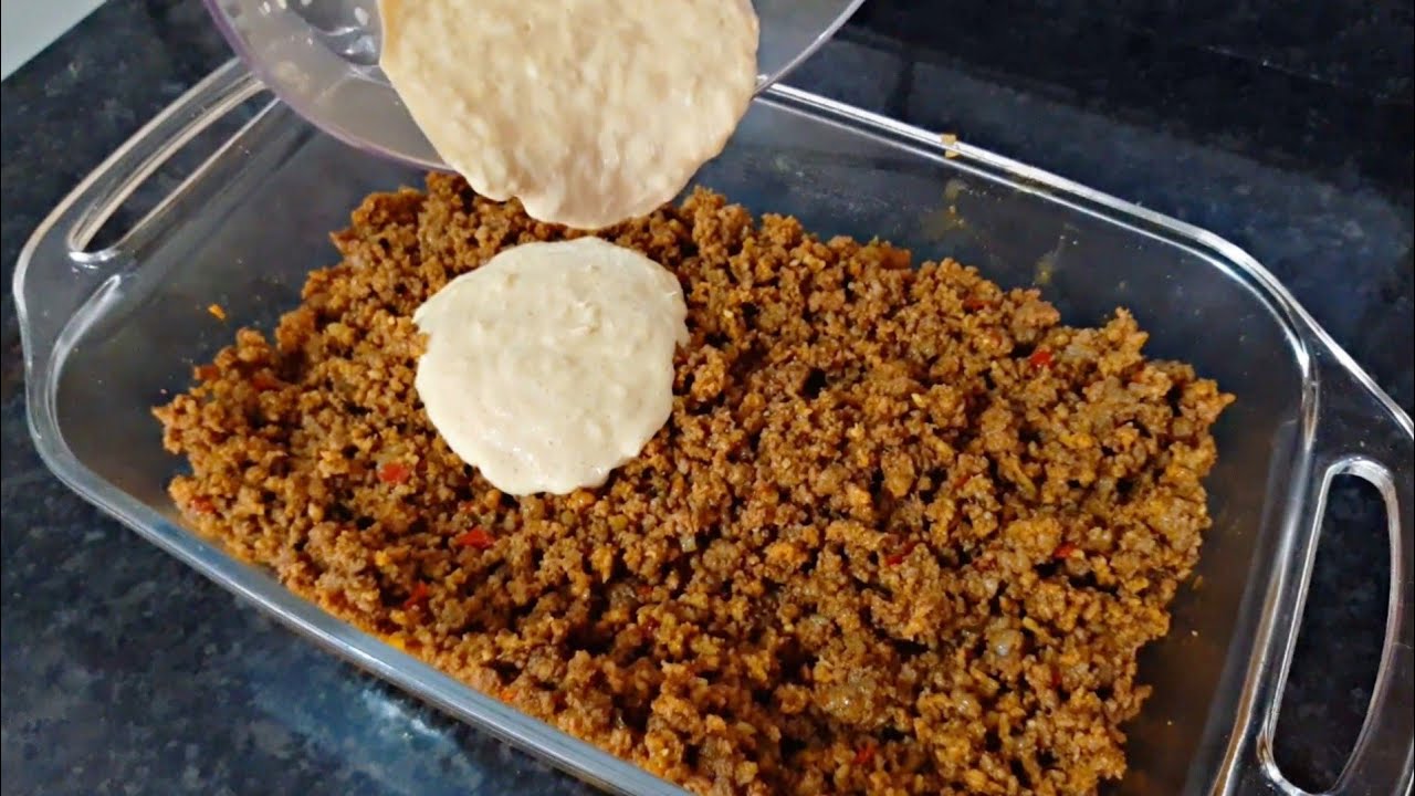 VOCÊ NUNCA VIU E NEM COMEU CARNE MOÍDA ASSIM | receitas fáceis e rapidas| carne moída
